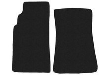 FRONT Fußmatten, Teppiche für Mazda MX 5 MX-5 cabrio 1989-1998, Anthrazit x14 Ra