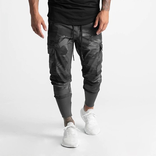Summer Men's Thin Casual Quick Dry Stretch Multi Pocket Sports Trousers - Picture 2 of 42