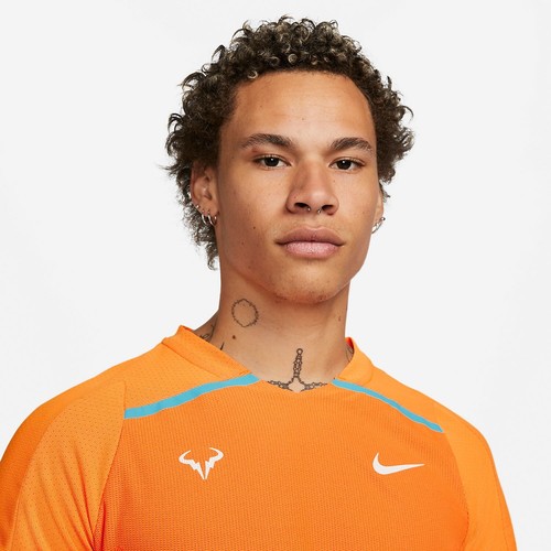 Nike Dri-FIT ADV Rafa Australia Open 2023 Men´s Tennis Shirt Size L DD8540-836 - Imagen 3 de 8