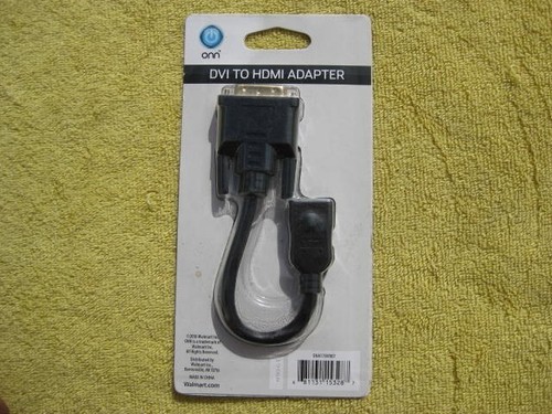 Onn DVI To HDMI Adapter, Use to Connect 