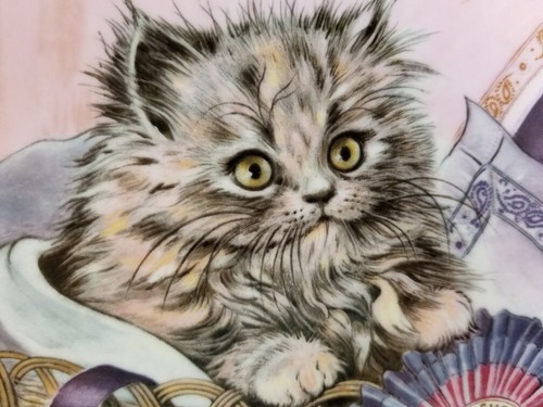 Vintage 1985 Royal Worcester/Pam Cooper Kittens Classic #7 "First Prize" NIB/COA - Picture 3 of 8