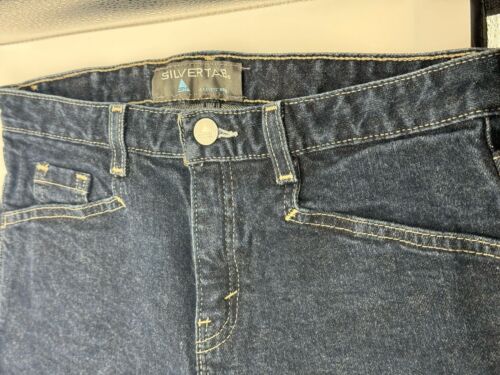 Levi’s Silvertab Shorts Women's Size S Blue Women’s Button Denim 90s - Picture 3 of 7
