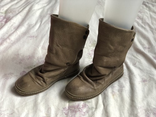 MOMINO stivali da ragazza stivaletti scarpe in pelle n.35 girls boots leather - Foto 2 di 10