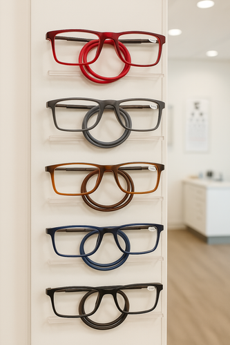 Magnetic Front-Closure Reading Glasses with Neck Hanging Design for Men & Women - Picture 6 of 16