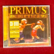 PRIMUS - Animals Should Not Try To Act Like People CD & DVD Album NEW & SEALED