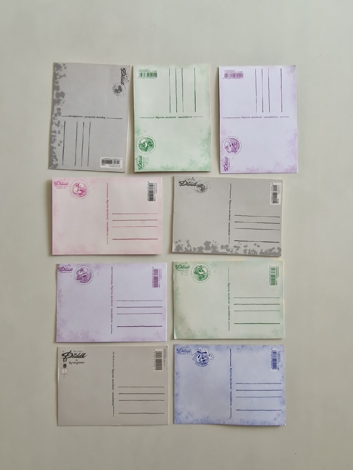 9 Diddl Postkarten - Bild 2 von 2