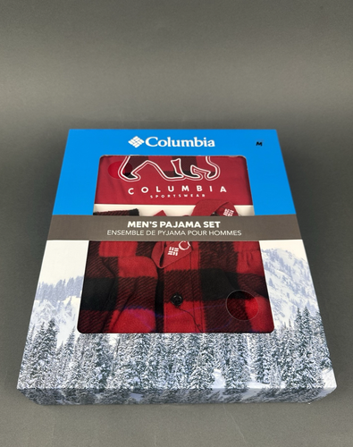 Columbia Herren Pyjama Set Geschenkbox Größe M
