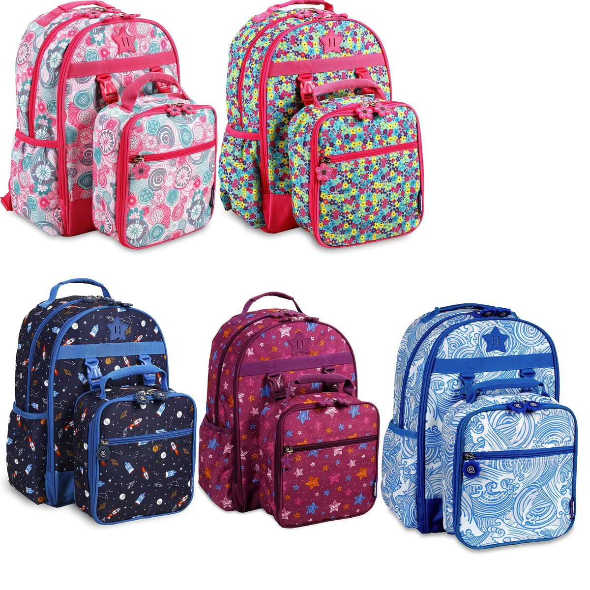 Duet Kids Backpack & Detachable Lunch Box Set  Kids backpacks, Backpack  lunch bag, Kids lunch bags