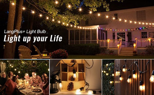 BRIMAX LED Bulbs E26 2W S14LED Outdoor Edison Bulbs for String Light Replacement - Picture 19 of 25