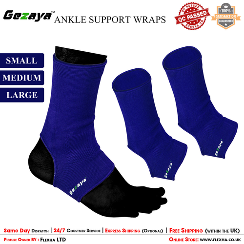 Ankle Brace Support Ideal For Pain Relief, Injury Recovery & Sports Protection - Picture 2 of 6