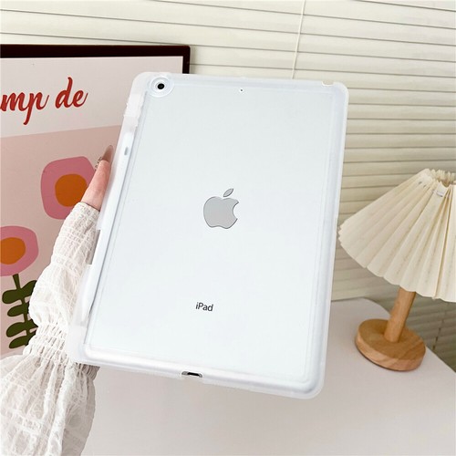 Shockproof TPU Case w/Pencil Slot For iPad 2025 6 7 8 9 10 11th Gen Air Pro Mini - Picture 18 of 23