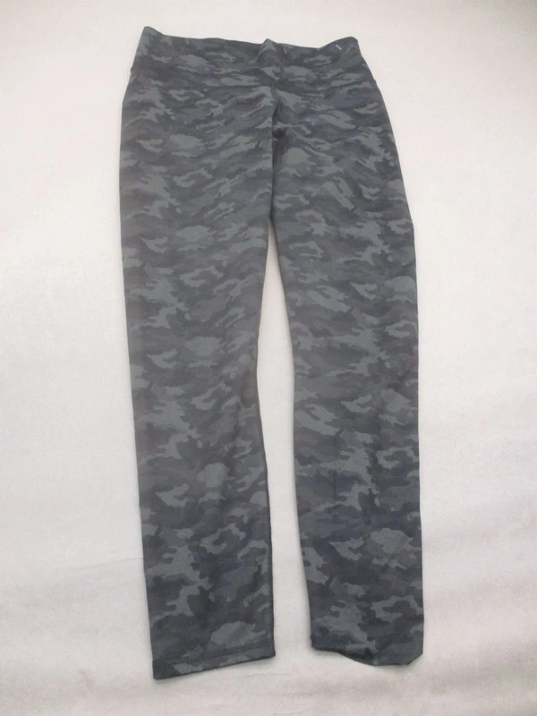 fabletics camo stretch high rise gym athletic ankle leggings