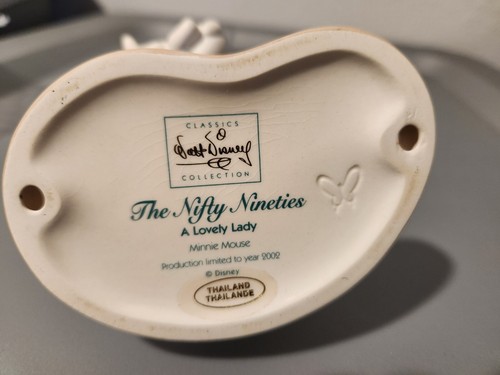 Walt Disney Classic Collection Minnie Mouse A Lovely Lady The Nifty Nineties - Picture 5 of 5