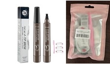 Microblading Eyebrow Pen 3D Eyebrow Pencil Aturmc Micro Fork Tip 4 Beige