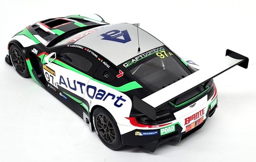 Autoart 1/18 - Aston Martin Vantage V12 Bathurst 12H 2015 #97 Scale Model Car - Picture 7 of 9