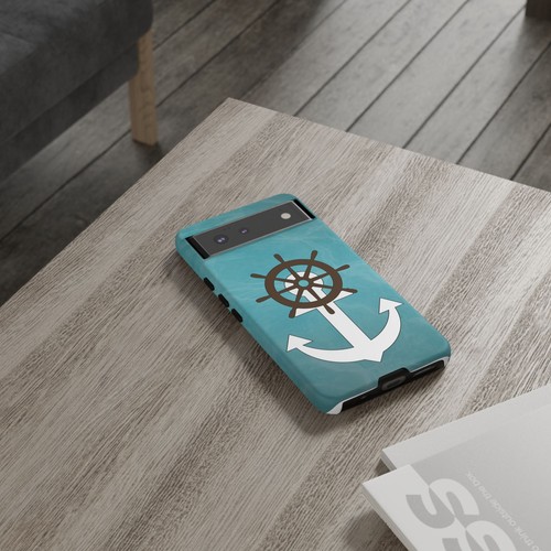 Boot Anker & Helm Rad, robuste Handyhülle für iPhone, Samsung, Pixel - Segeln - Bild 165 von 285