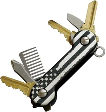 KeyBar Flag Artwork. Tools Include Clip, Screws W/Link For Key Fob. Aluminum
