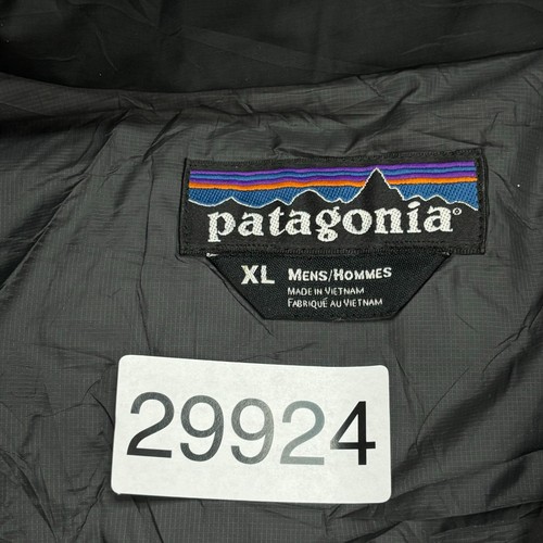 Patagonia Jacket Adult Extra Large Black Primaloft Bomber Insulated Coat Men - Picture 5 of 10