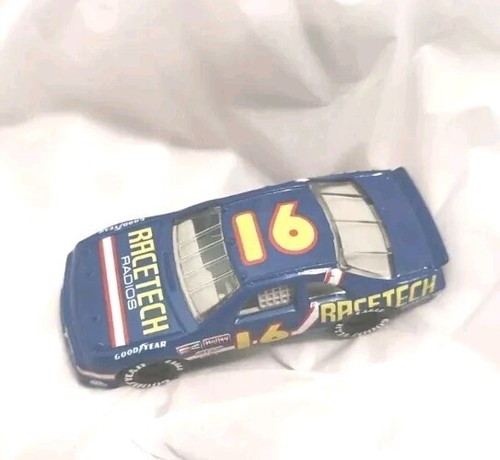 Matchbox #16 Racing Super Stars Ford Thunderbird Racetech Black Wheels 1992 Ty45 - Picture 2 of 5