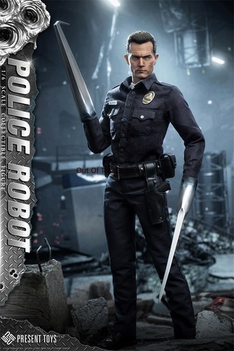 PRESENT TOY PT-sp62 The Terminator T1000 1/6 Collectible Action Figure Art Model - Picture 5 of 5