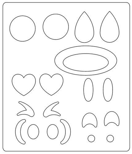 Sizzix Originals large Emogijs 3-die set #A11287 Retail $47.99 - Picture 4 of 10