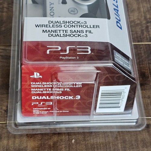 NEW OEM SEALED Satin Silver PS3 Sony DualShock 3 (98051) Controller - Picture 3 of 10