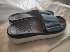 Vionic Rejuvenate Recovery Slide Sandal Navy Blue Size Men's 8.5 Women's 10 NWOB