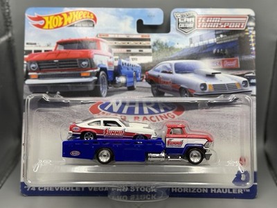 Hot Wheels Team Transport 74 Chevrolet Vega Pro Stock + Horizon Hauler #34 GRK63