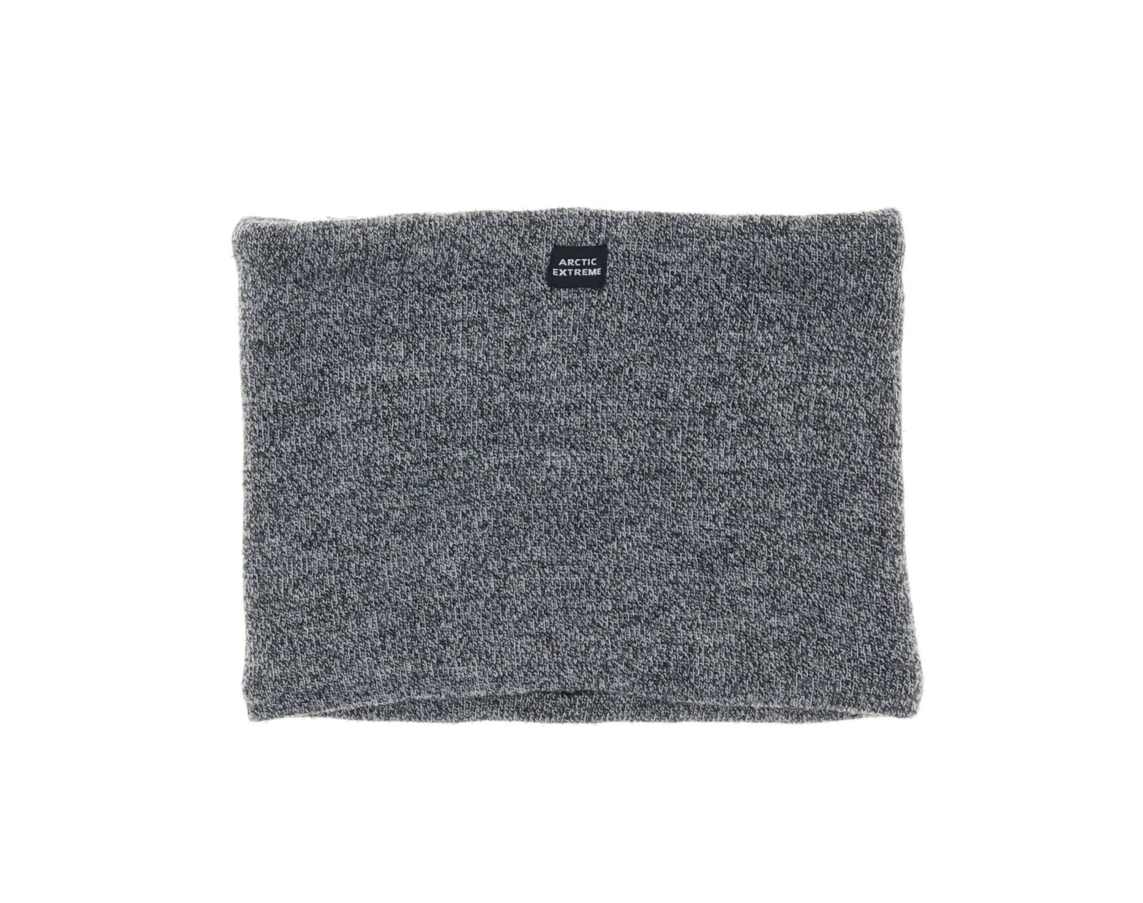 Arctic Extreme L110549 Grey Knit Sherpa Lining Neck Warmer Scarf One Size
