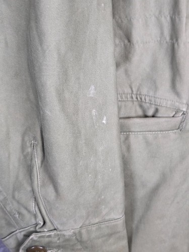 Vintage US Army Jacket Mens Medium Field Military M65 Stains Damage 70s 80s - Picture 2 of 14