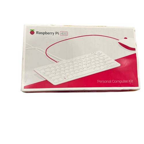 Raspberry Pi 400 Kit (microSD, Broadcom BCM2711, 1.80 GHz, 4GB, US layout)
