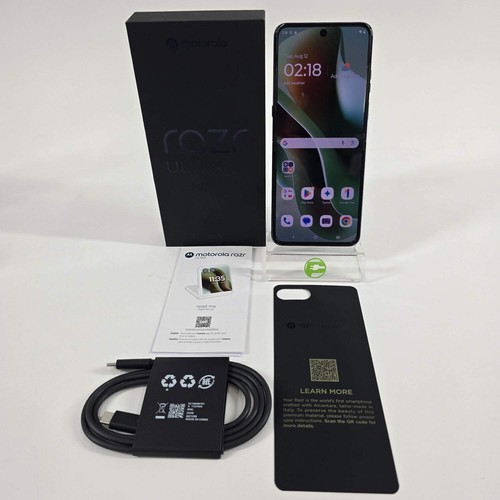 Motorola Razr Ultra 2025 512 GB verde XT2551-1 ALCNTARA sbloccato in fabbrica - Foto 2 di 14