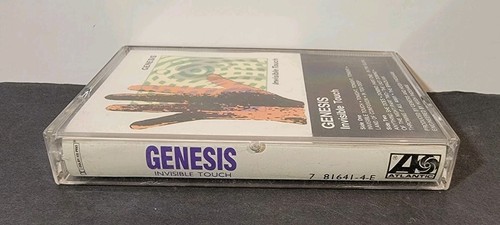 Genesis Cassette Tape "Invisible Touch" 1986 Atlantic Records Tested Works - Picture 4 of 5