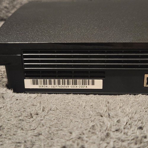 Sony PlayStation 3 PS3 Slim Konsole CECH-2001A mit Kabeln, Controller GETESTET - Bild 8 von 11