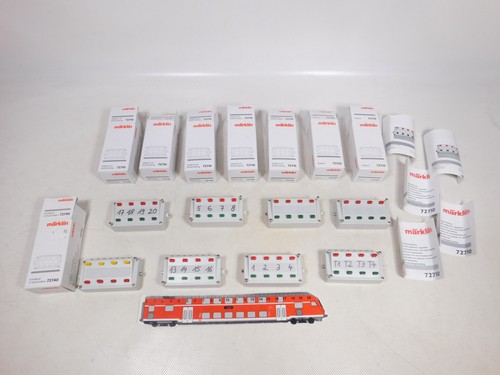 Märklin H0 AC 8x Stellpult Schaltpult geprüft 72710 72720 72740 sg+OVP #EH469-1 - Bild 1 von 5