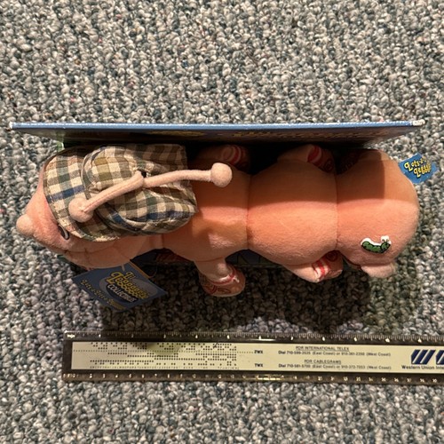 Lil' Legggggie Sammlerstück Plüsch Raupe Original 1999 Lachs Rosa Vintage Selten - Bild 2 von 6