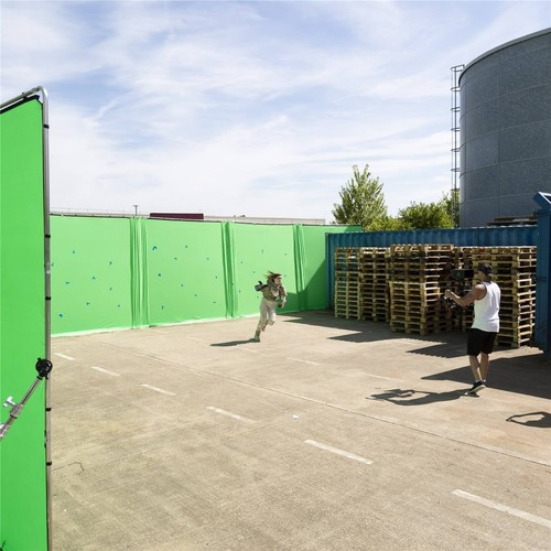 StudioLink Chroma Key Greenscreen-Kit 3 x 3 m|Lastolite de Manfrotto - Imagen 13 de 14