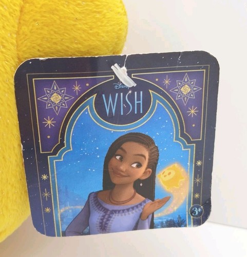 New Just Play Disney Wish Gold Star 9" Plush Stuffed Animal Toy 2023 - Picture 4 of 8