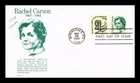 US COVER RACHEL CARSON GREAT AMERICANS FIRST DAY ISSUE COMBO ELITE CACHET
