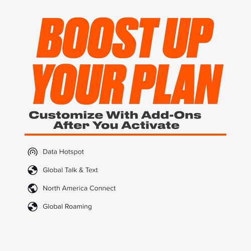 Kit SIM mobile Boost | 25 $/mois Forver Unlimited Plan avec Auto-Pay |... - Photo 6 sur 9