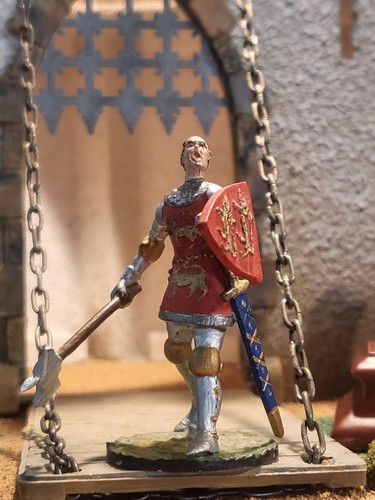 VINTAGE Wolrdart Spain "CHARLES DUKE OF NORMANDY 54MM SOLDIER - Picture 1 of 6
