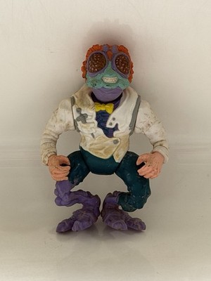 TMNT Ninja Turtles Baxter Stockman 1989 Playmates Action Figure Loose