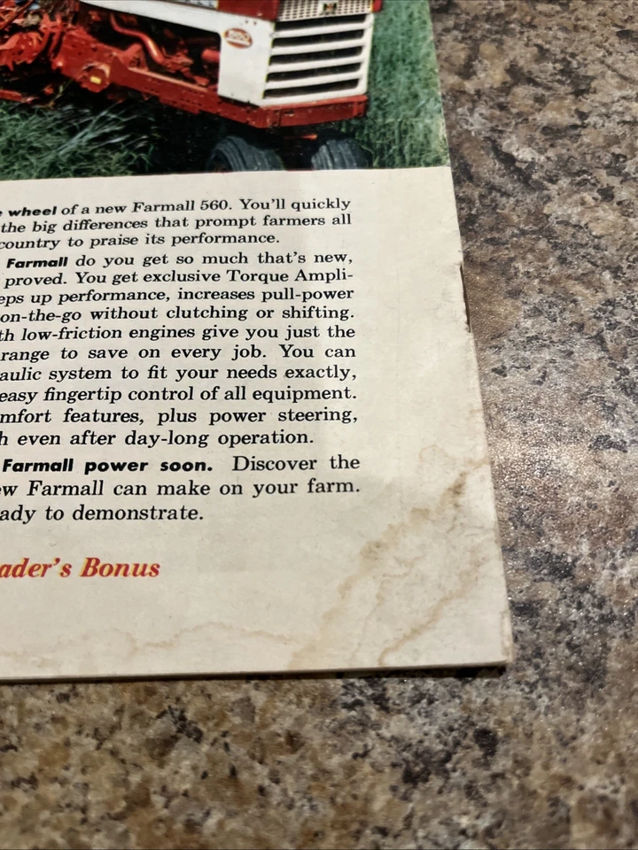 Tractor Farming Promotional Magazine Winter 1962 International Harvester - Image 4 of 4