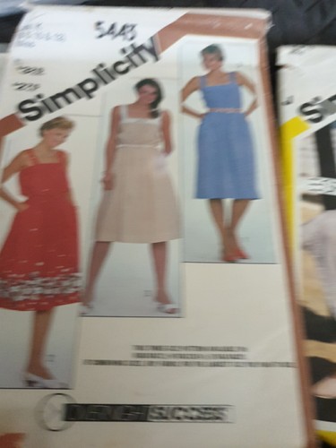 Simplicity Dress, Skirt Top Lot Pattern X 9 Esprit 1 Hour, Overnight Sucess Etc - Picture 3 of 13