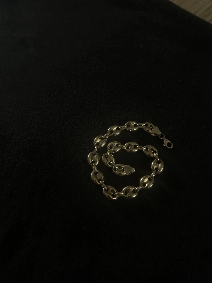 Pulseira puff Gucci Marina 10K - Imagem 2 de 4