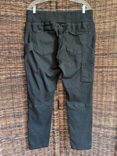 Dovetail Workwear Pants Women's 18/20 Black Christa DIY Double Knee Carpenter - Picture 2 of 14