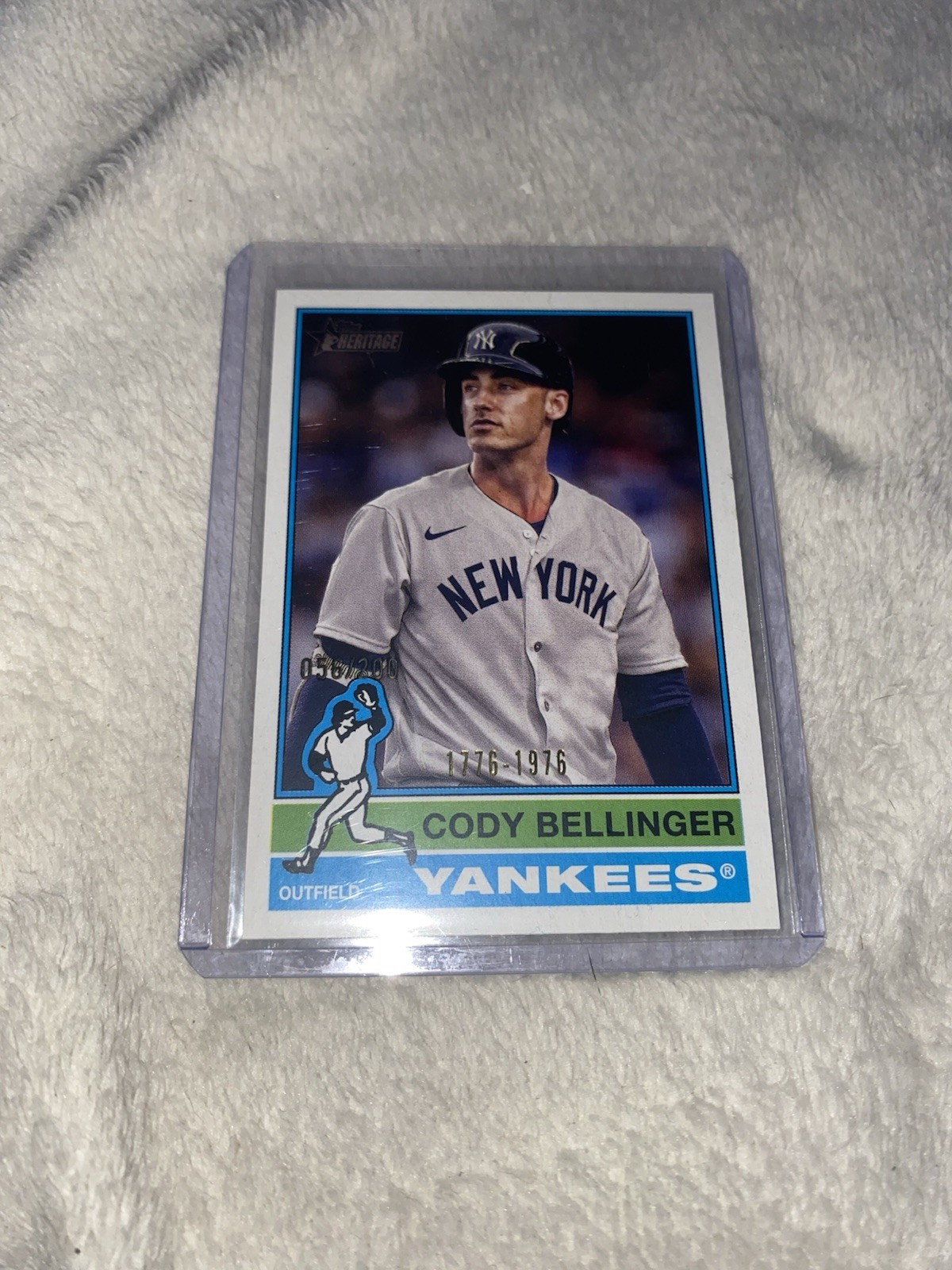 2025 Topps Heritage - Cody Bellinger #129 Bicentennial /200