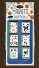6 Magnetic Page Markers/Paperclips/Bookmarks, Religious Christian God