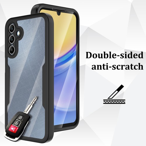 Samsung Galaxy A15 5G 6,5 pollici custodia protettiva colorata 360 tutto incluso - Foto 9 di 61