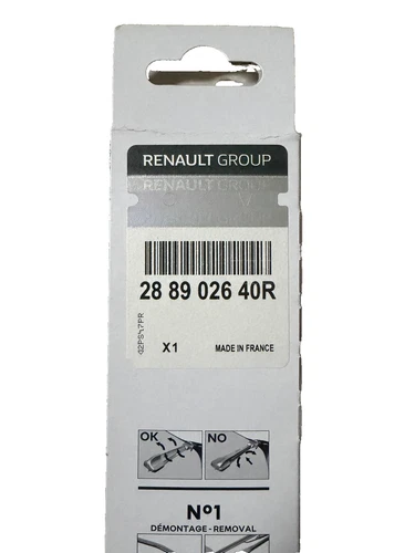 RENAULT GROUP 288902640R Jeu Balais d'Essuie Glace 750mm+650mm - Photo 1/5